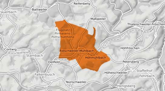 Mietspiegelkarte Rieschweiler-Mühlbach